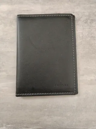 Portatessere Carpisa vera pelle nero