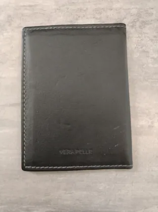 Portatessere Carpisa vera pelle nero