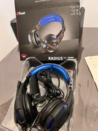 Auriculares Gaming Trust GXT 350 Radius 7.1