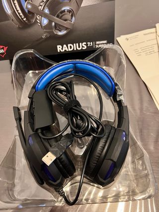 Auriculares Gaming Trust GXT 350 Radius 7.1