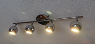 Lámpara Techo 4 Focos LED Orientables