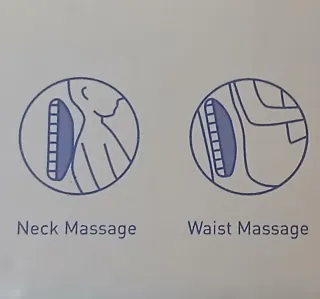 Cuscino massaggiante con calore