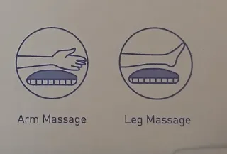 Cuscino massaggiante con calore