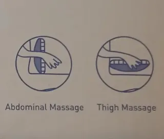 Cuscino massaggiante con calore