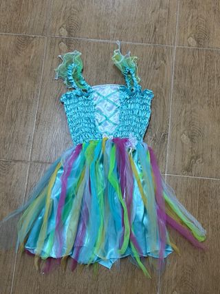 Disfraz Hada Arcoíris talla 7