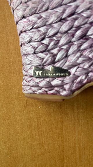 Sandalias Sara World cuña tejida