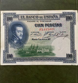 Lote Billetes Antiguos Banco de España 1925