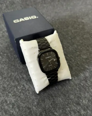 Reloj Casio de acero de color negro