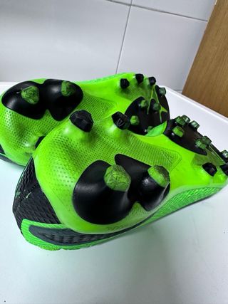 Scarpe da calcio Adidas verdi per bambini