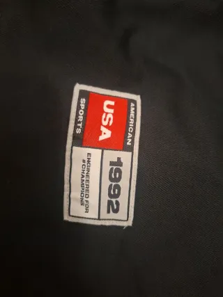 Camiseta Chicago béisbol negra y roja