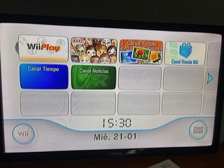 Nintendo Wii con giochi Wii Fit e Wii Play
