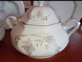 Servizio piatti 12 pz porcellana vintage