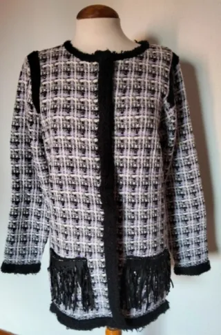 Chaqueta Tweed Scorzzo Talla M