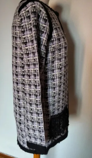 Chaqueta Tweed Scorzzo Talla M