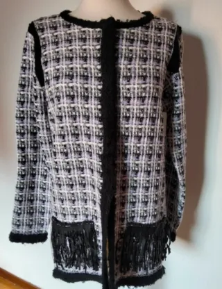 Chaqueta Tweed Scorzzo Talla M