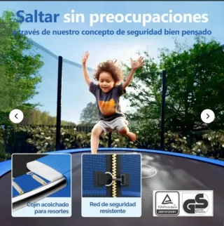 Cama elástica 244cm