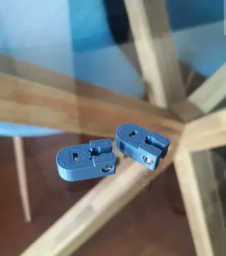 Soportes Detolf Plástico Gris