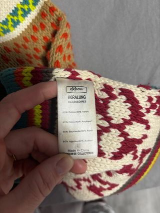 Bufanda Oxbow Multicolor Tejida