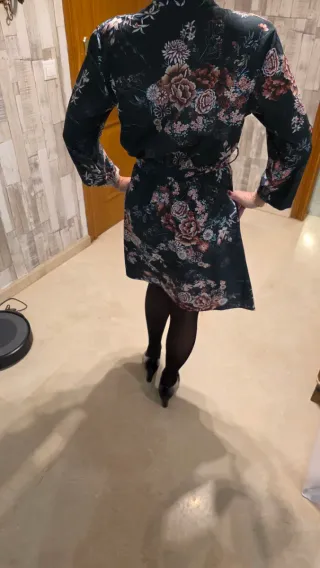 Vestido estampado floral