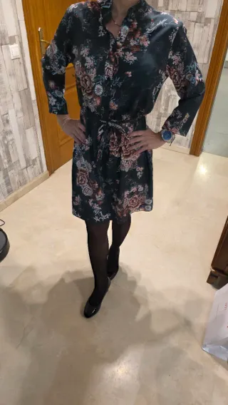 Vestido estampado floral