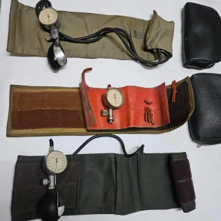 Tensiometros y estetoscopios vintage - goma pasada