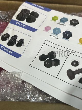 Set di 2 Manubri 0,5kg SONGMICS