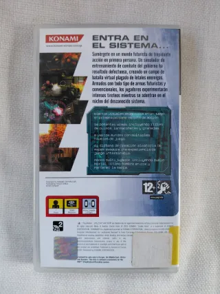 Juego PSP Coded AR Konami Shooter