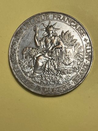 Medalla Exposición Niza 1883