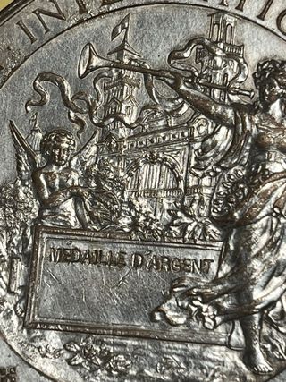 Medalla Exposición Niza 1883