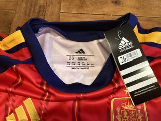 Equipación España Mundial 2026 Niño Adidas