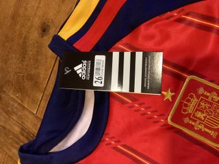 Equipación España Mundial 2026 Niño Adidas