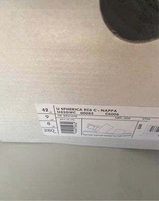 Geox U Spherica Ec6 C Sandalias Hombre Negras