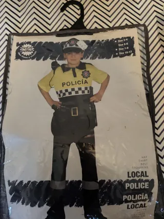 Disfraz Policía Local 5-6 años