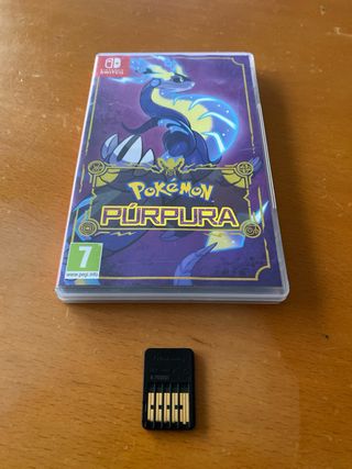 Juego Pokémon Púrpura Nintendo Switch