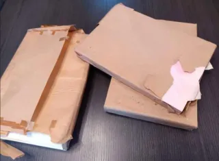 Lote Antiguo Papel Escritura