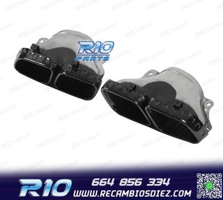 COLAS DE ESCAPE MERCEDES GLE W167 19- LOOK GLE63 NEGRO