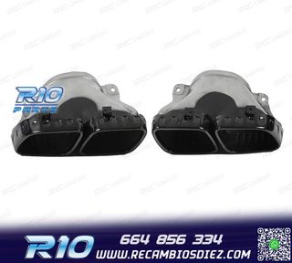 COLAS DE ESCAPE MERCEDES GLE W167 19- LOOK GLE63 NEGRO