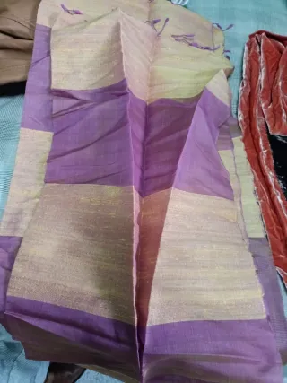 2 Pashminas Terciopelo y Seda Bicolor