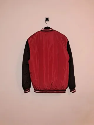 Giacca Varsity Rossa e Nera