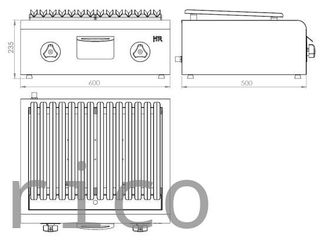 Barbacoa Gas Serie 500 - B600