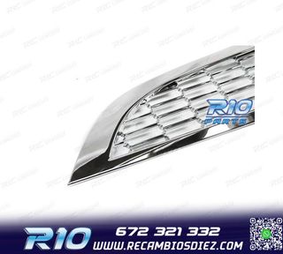 PARRILLA MINI COOPER R50 R53 01-06 S TYPE CROMADA