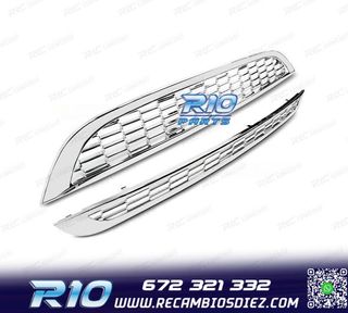 PARRILLA MINI COOPER R50 R53 01-06 S TYPE CROMADA