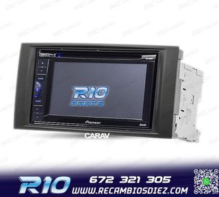 MARCO NEGRO RADIO 2-DIN PARA VOLKSWAGEN VW TOUAREG 02-10 T5