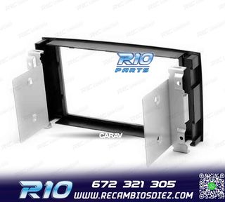 MARCO NEGRO RADIO 2-DIN PARA VOLKSWAGEN VW TOUAREG 02-10 T5