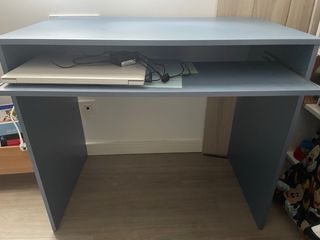 Escritorio azul