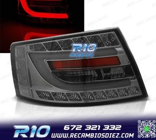 PILOTOS LED AUDI A6 C6 SEDAN 04-08 AHUMADO 7PIN