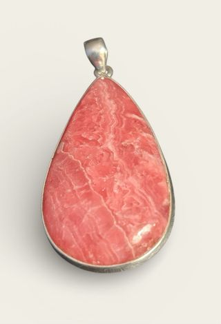 Colgante Rodocrosita Plata 925