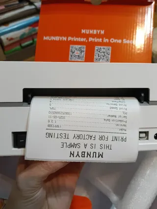 Impresora Térmica Bluetooth MUNBYN