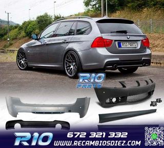 KIT CARROCERIA BMW E91 05-08 LOOK M3 PDC SRA