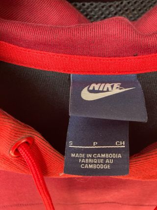 Sudadera Nike Roja y Naranja